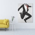 thumbnail image 2 of Happy classic man - Toile 36"x48 Pouces - Impression à la Demande, 2 of 5