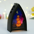 thumbnail image 4 of Calabaza Halloween LED Linterna LED Luces de hadas Lámpara Funciona con pilas Iluminación colgante de Halloween para el hogar, 4 of 8