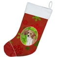 thumbnail image 2 of Carolines Treasures CK3976CS Flocons de Neige de Noël Beagle Bas de Noël, 2 of 2