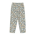 thumbnail image 7 of Fotbe White Popcorn Women's Pajama Pants,Sleepwear Pants,Pj Bottoms Drawstring And Pockets-Small, 7 of 7