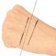 thumbnail image 2 of Cadena de mapeo preentintada embotellada de 30 m con herramienta de línea auxiliar para tatuaje de cejas rebanada, 2 of 4