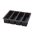 thumbnail image 1 of mmirethe 4 Grid Ice Cubes Rectangular Shape Tray Non-stick Complementary Food Soft Reusable Baking Pan Cake Candle Mould Gray, 1 of 6