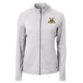 thumbnail image 2 of Women's Cutter & Buck  Heather Gray North Carolina A&T Aggies Adapt Eco Knit Heather Recycled Full-Zip Jacket, 2 of 3