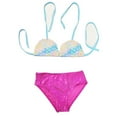 thumbnail image 1 of Alician 2 Piece Set Of Girls Polyester Swimwear 3-9 Years Old With Adjustable Strap Bikini, 1 of 9