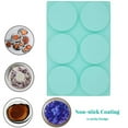thumbnail image 4 of Cake Mold 6-Cavity 4 Inch Baking Tray Pan Non-stick Biscuit Pastry Bakeware Mould Tool, 4 of 10