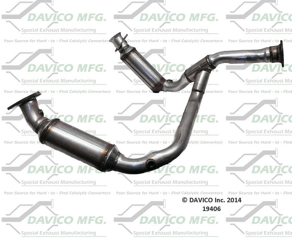 Davico Mfg 49406 Dealer Alternative Direct-Fit Catalytic Converter