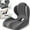 Gray, variant on L-shaped Ergonomic Seat Cushion with Lumbar Support, Integrated Lumbar Back Support, Ergonomic Chair Cushion for Office Car Long Sitting
