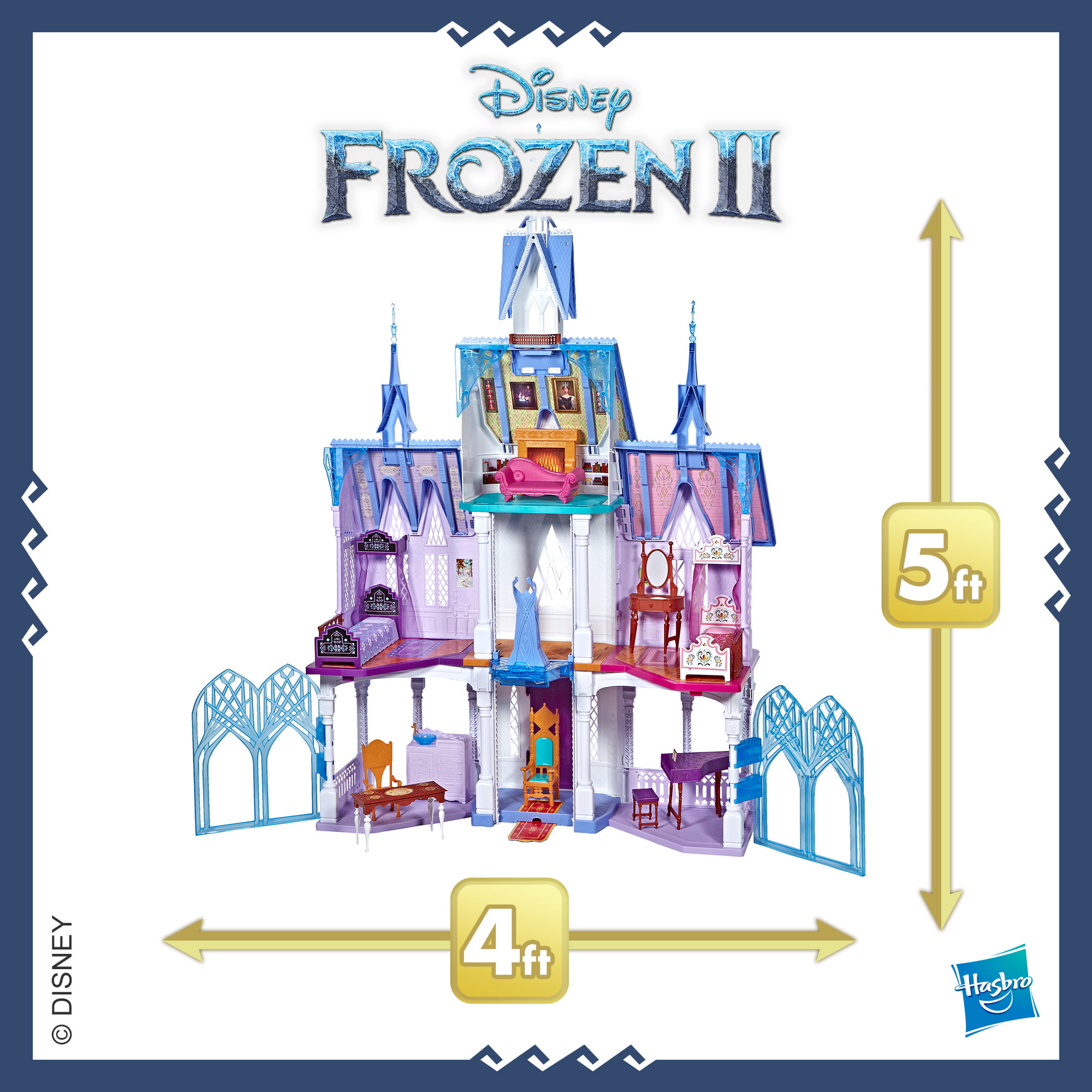 hasbro frozen castle