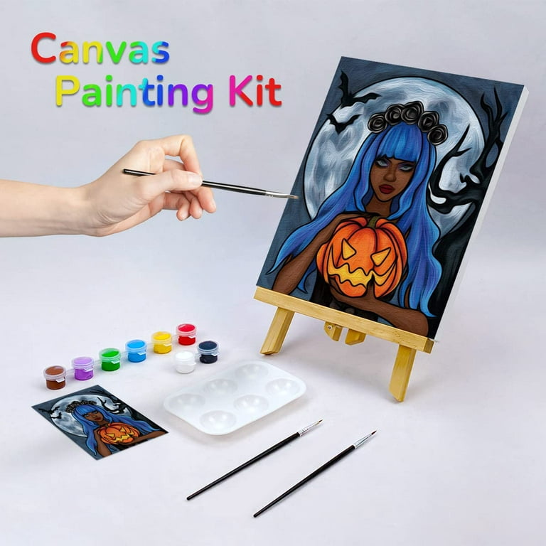 VOCHIC Canvas Painting Kit Pre Drawn Canvas for Painting for