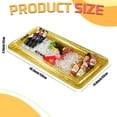 thumbnail image 2 of 2 Pieces Inflatable Buffett Cooler Inflatable Food Cooler Buffet Inflatable Serving Bar Tray with Glittering Confetti for Serving Food Inflatable Cooler with a Drain Plug Pool Buffet Cool, 2 of 6