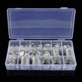 thumbnail image 4 of 450Pcs Aluminum Flat Gaskets Washers Assorted Metal Sealing Washer Rings Box Set, 4 of 9
