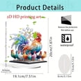 thumbnail image 3 of Eolstice Rooster With A Group Of Chicks Decor, Home Living Room Foyer Decoration, Study Display Cabinet Ornament For Farmhouse Theme, Kitchen, Shelf, 3 of 8