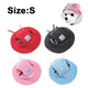 thumbnail image 2 of 4 piezas de sombrero de princesa para perro, ala redonda, gorra de béisbol para mascota, gorra de malla porosa para perro con orificios para las orejas para exteriores para mascotas, 2 of 5