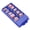 Sky Blue, variant on Yajisi Premium Ballerina Press-On False Nails Full Cover Colorful Nail Tips For Women Home Salon, Lightweight Waterproof Reusable Manicure Tool, Royal Purple Color, 24 Pieces (0.62 inches / 1.57 cm)