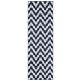 thumbnail image 3 of Safavieh Amherst Peronal Geometric Runner Rug, Navy/Beige, 2'3" x 7', 3 of 10
