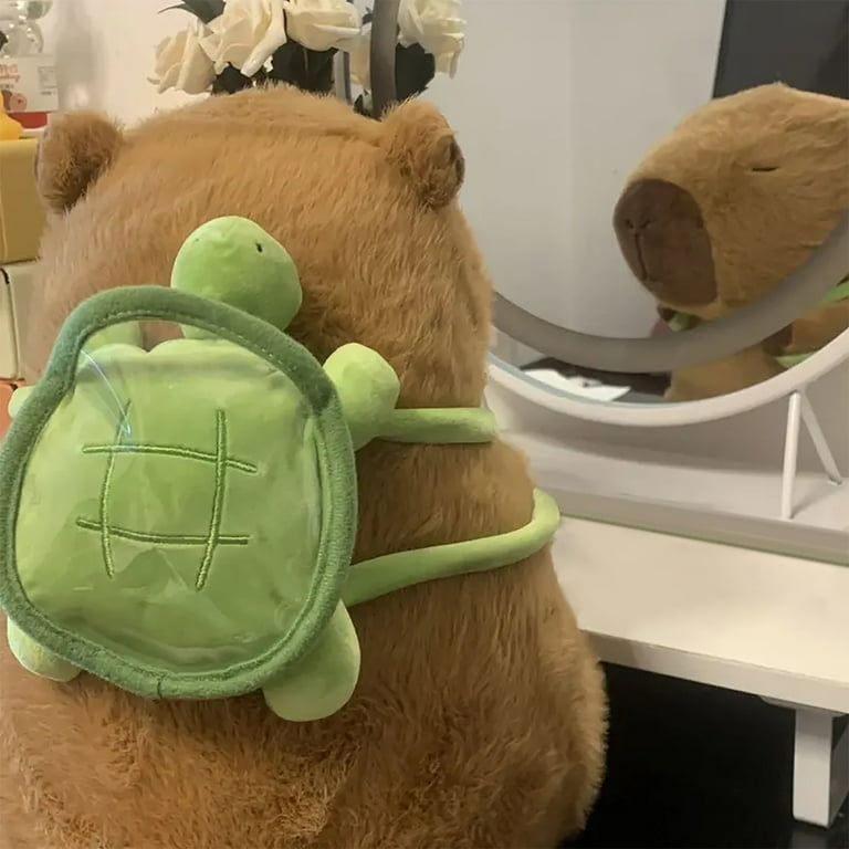 Fluffy Capybara Plush Doll Stuffed Toy Simulation Birthday Gift
