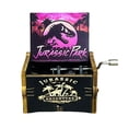 thumbnail image 4 of HOT Wooden Hand Crank Black Jurassic Park Music Box Children's Holiday Gifts Christmas Gifts New Year Gift, 4 of 5