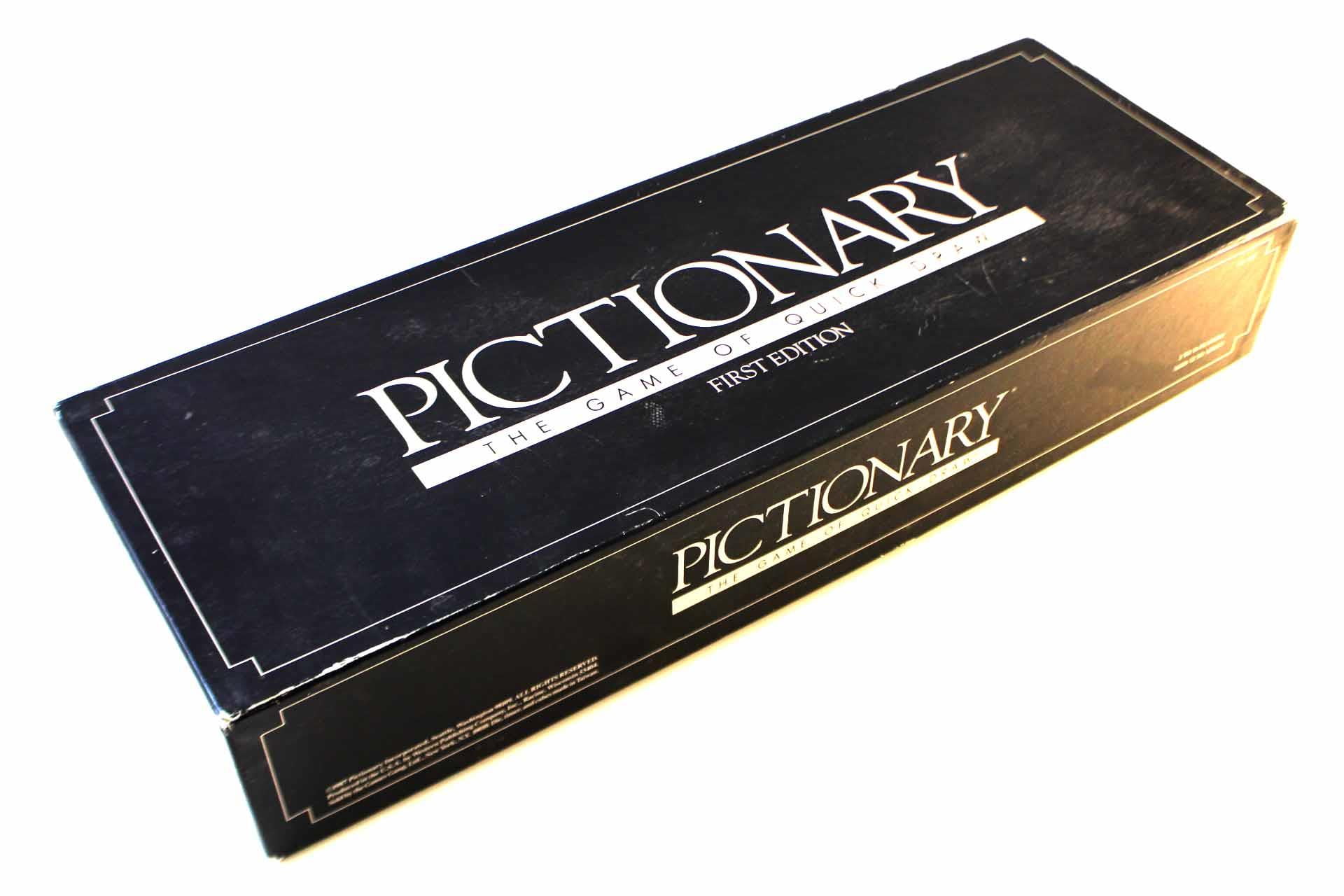 1985 Board Game complete family fun Pictionary First Edition Classic/Vintage 