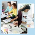 thumbnail image 4 of Liquidation! Notes Collantes Transparentes 3X3 Pouces Notes Collantes Claires Imperméables Auto-Adhésives Translucides pour Annotation de Livres Notes Collantes Transparentes pour École & Bureau Multi-Couleurs, 4 of 8