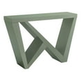 thumbnail image 2 of Furniture of America Ollev Wood W-Shaped Legs Console Table in Sage Green, 2 of 10