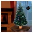 thumbnail image 5 of 32 inch Green Pre-lit Small Fiber Optic Christmas Tree with Pot and Adaptor, 5 of 8