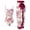 Red, variant on 2025 Womens One Piece Swimsuit with Sun Protection Cover up Beach Skirt Landscape Printed Swimsuit Bathing Suit