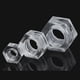 thumbnail image 3 of Nylon Hexagonal Nuts Hex Metric Threaded Nut Plastic Nuts White Black Transparent M2 M25 M3 M4 M5 M6 M8 M10 M12 M14 M16 M18 M20 Banmo, 3 of 5