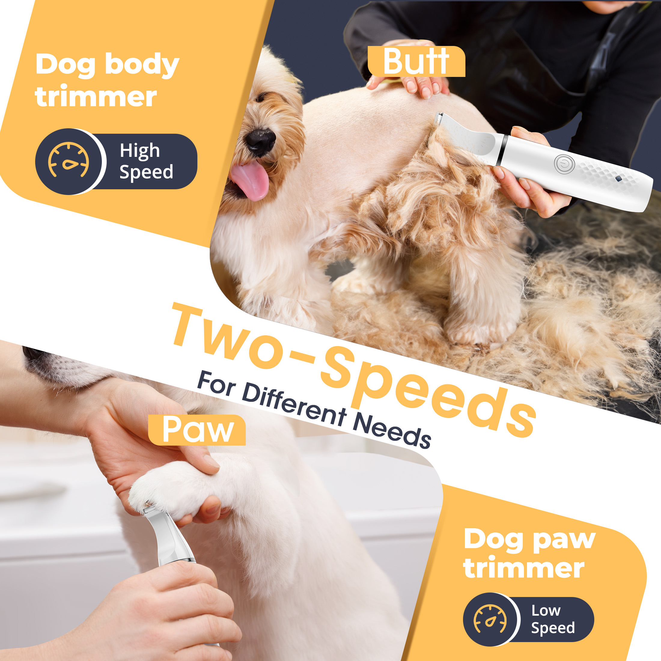 Oneisall N10 Dog Paw Trimmer with 2 Speed photo 4