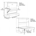 thumbnail image 2 of Hiddenbed Murphy Bed Hardware Kit – Smart Design Murphy Bed Kit – Heavy Duty Mechanism Bed Hardware Kit, Effortless to Pull Down & Fold Back Murphy Bed DIY Kit (Horizontal Queen), 2 of 2
