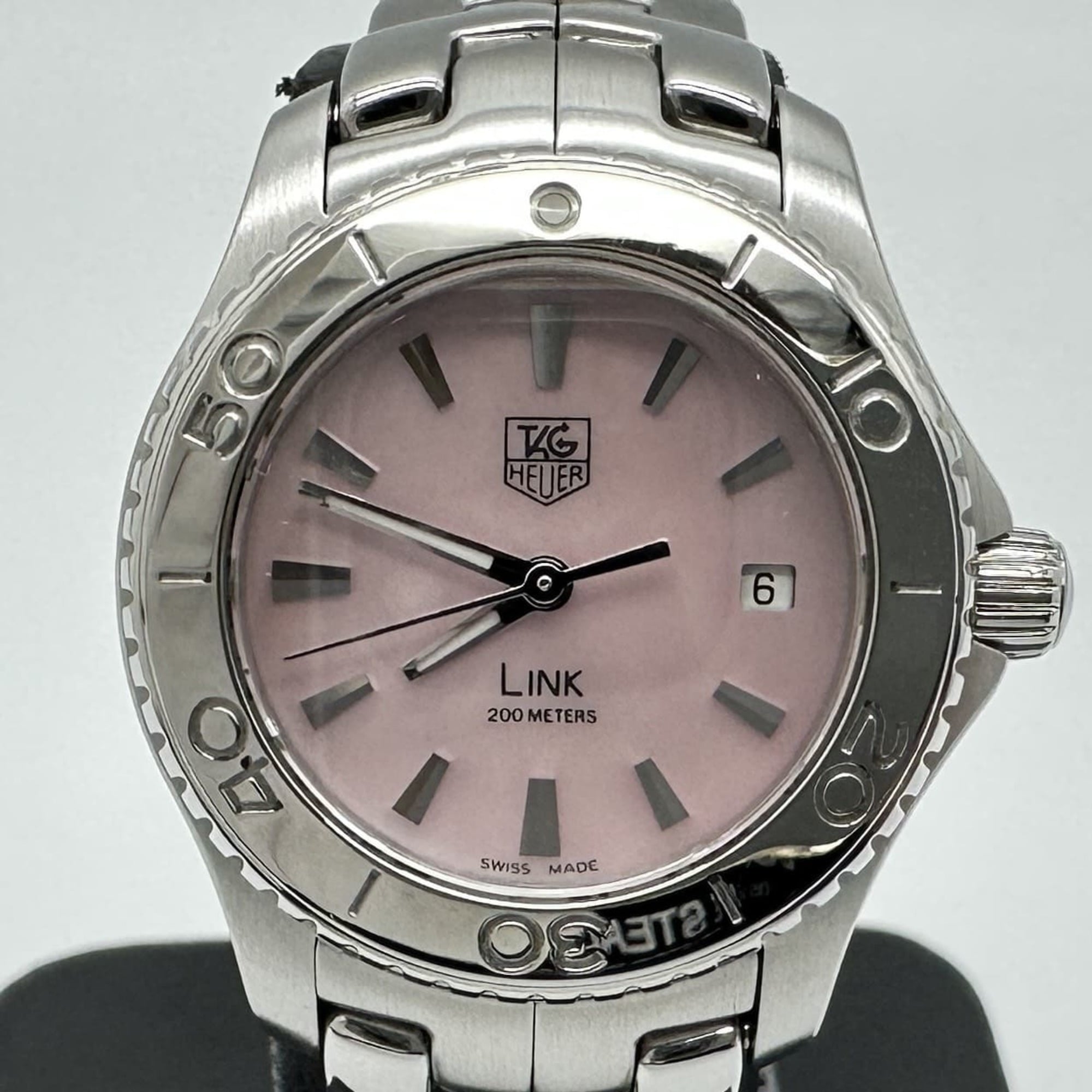 TAG Heuer Aquaracer WAY1410 Quartz Watch Stainless Steel Black Dial 0038TAG Tag Heuer Aquaracer Stainless Steel WAY201A.BA0927  main image 4