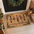 thumbnail image 6 of Personalized Christmas Rug - Nutcrackers Doormat, Christmas Door Mats, Ideal for Door Entrance, Patio, Porch, Backyard, Garages, 6 of 7