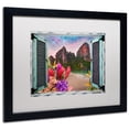thumbnail image 2 of Trademark Fine Art 'Window to Paradise VI' Matted Framed Art by Leo Kelly, 2 of 4