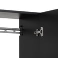 thumbnail image 3 of Prepac HangUps 24" Upper Storage Cabinet, Black, 3 of 9