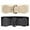 A-Black+Beige, variant on Women Elastic Wide Belt, Stretch Waist Belt for Dresses