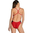 thumbnail image 2 of Speedo Women's Edge Splice One-Piece Swimsuit (Black/Red, 24), 2 of 5
