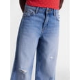 thumbnail image 4 of Wonder Nation Girls Baggy Wide Leg Jean, Sizes 5-18, 4 of 14