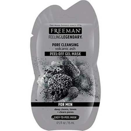 3 Pack - Freeman Pore Clearing Peel-Off Mask with Volcanic Ash 1 ea