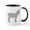 White/Black Inside, variant on CafePress - Donkey - 11 oz Ceramic Mug - Novelty Coffee Tea Cup