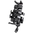 thumbnail image 1 of LOVIVER Metal Universal Motorcycle Phone Mount Full Angel for 3.5"-7" Phones Cycling Side Mirror, 1 of 7