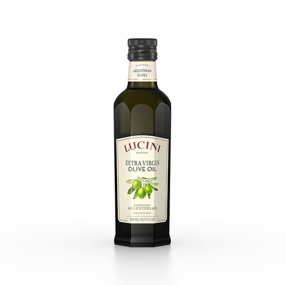 Pack of 6, Lucini Everyday Extra Virgin Olive Oil, 16.9 fl oz