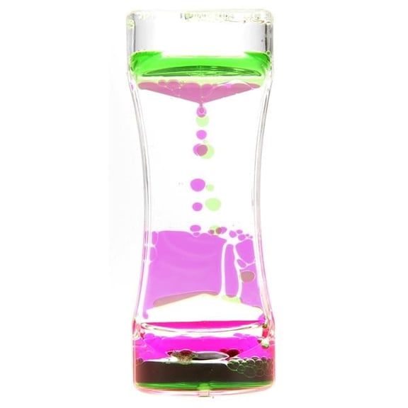 AZ Import TG415J Liquid Motion Bubbler - Pink Green