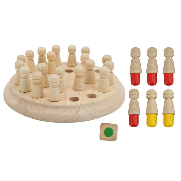 Juegos Ancianos Memoria Juego De Memoria De Madera Para Niños 4+