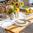 thumbnail image 4 of Grey Eucalyptus Round 15 Inch Placemats Set of 6, Botanical Leaves Aesthetics Flowers HeatResistant Non Slip Place Mats for Dining Table, Wipeable Braided Kitchen Table Mats for Housewarming, 4 of 9