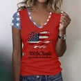 thumbnail image 2 of Fabrcox 1776-2026 250 Anniversary USA Shirt Flag Print 4th of July Womens Shirt We the People Celebration Freedom Patriotic Shirts for Women, 2 of 4