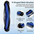 thumbnail image 3 of 27PCS Replacement Parts for Robotic Vacuum Cleaner Main Side Brush & HEPA Filters Set, 3 of 5