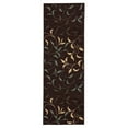 thumbnail image 4 of Ottomanson Ottohome Collection Non-Slip Rubberback Leaves Design Indoor Rug/ Mat, 4 of 7