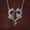 02#Vintage silver Heart Dragon, variant on Vintage Dragon Pendant Necklace Heart Crystal For Men Women Couples Jewelry Gift-02#Vintage silver Heart Dragon