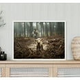 thumbnail image 6 of Wall Art Canvas Print Poster Jesus Running After a Lost Lamb Wall Art Lamb of God Canvas Art Prints Painting Picture Artwork Home Bedroom Wall Decor No Frame, 6 of 7