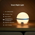 thumbnail image 3 of OLIGHT Sphere C Smart Night Light, USB-C Rechargeable, App Control Ambient Lighting, 75 Lumens Stepless Dimming Nightlamp, Portable for Parties, Camping, Reading or Bedrooms (Type-C Cable Excluded), 3 of 10