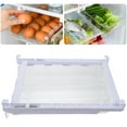 thumbnail image 6 of Masteelf White Refrigerator Drawer Organizer Tray Holder for Fridge Storage and Tiered Shelf Management, 6 of 8